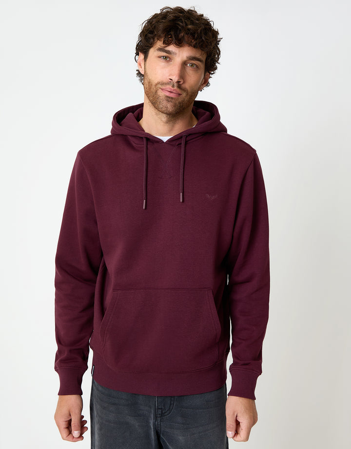 Burgundy Overhead Hoodie