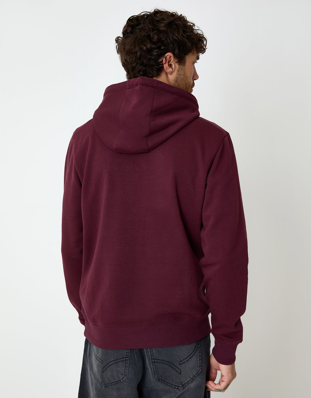 Burgundy Overhead Hoodie