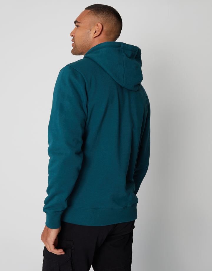 Teal Green Overhead Hoodie