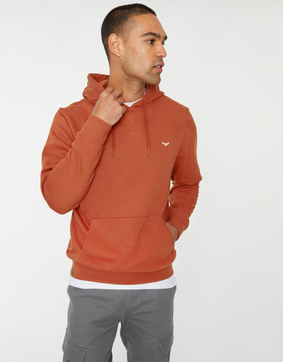 Orange Overhead Hoodie