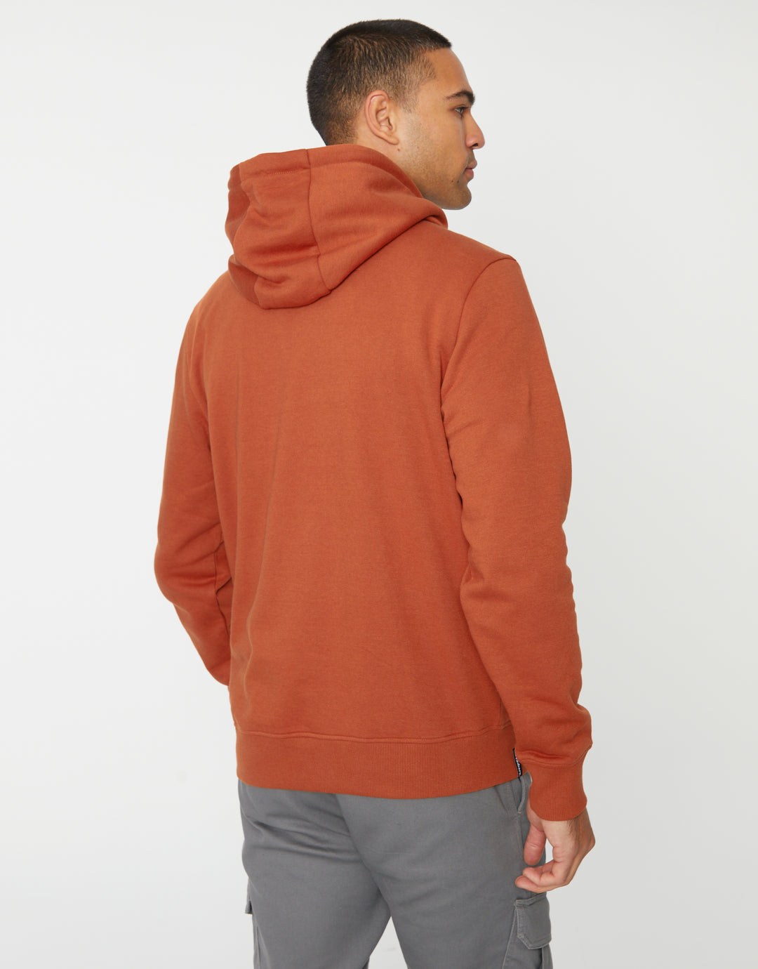 Orange Overhead Hoodie