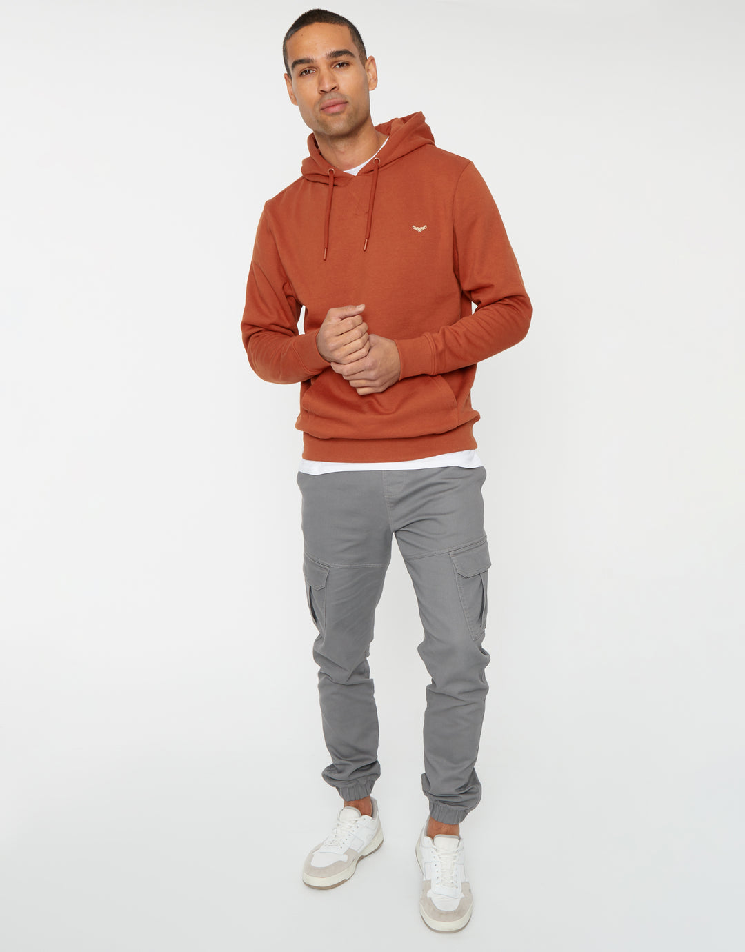Orange Overhead Hoodie