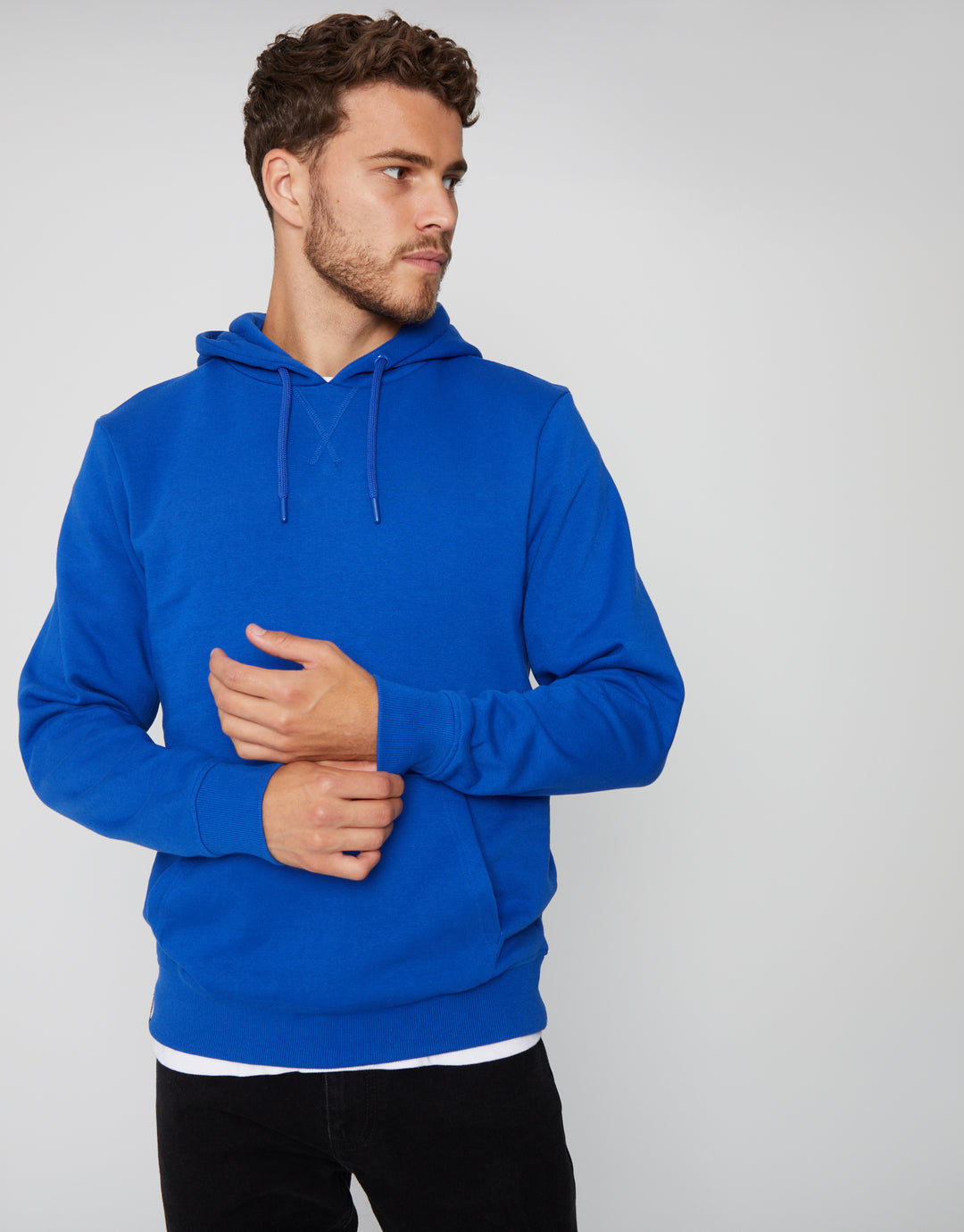 Cobalt Blue Overhead Hoodie