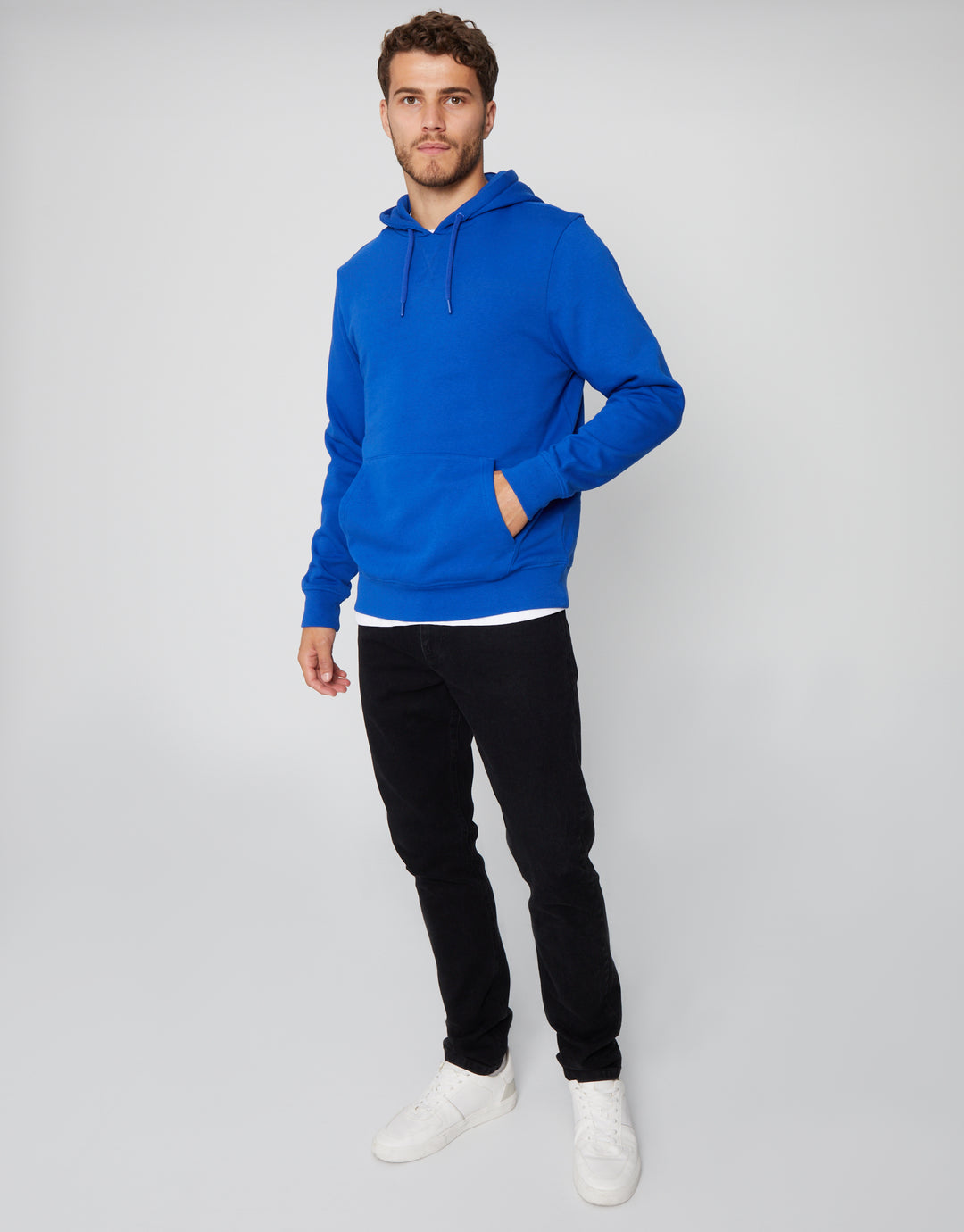 Cobalt Blue Overhead Hoodie