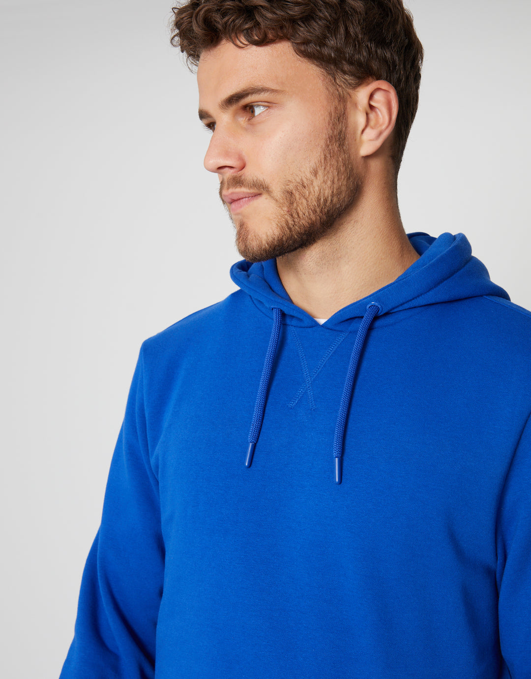 Cobalt Blue Overhead Hoodie