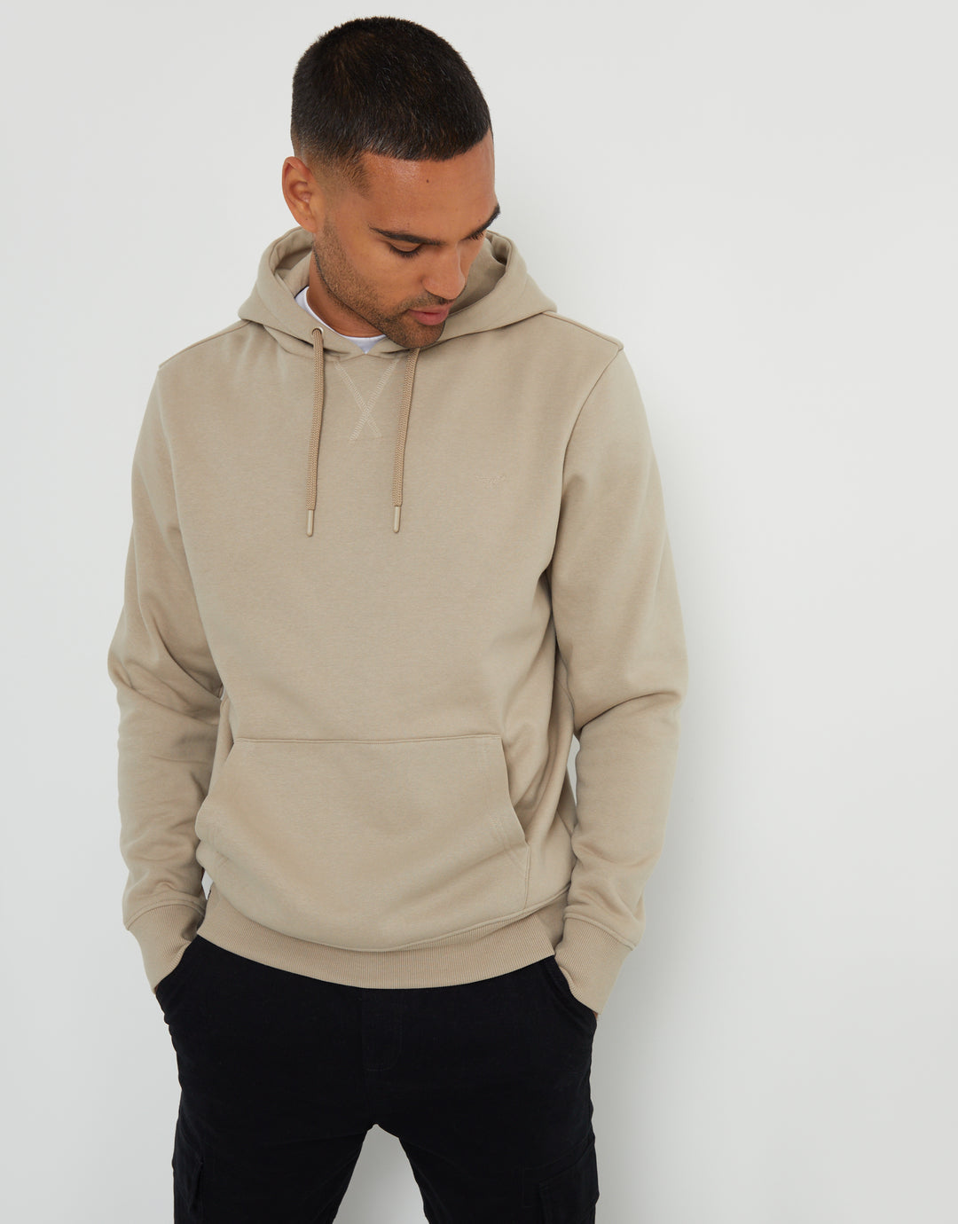 Stone Overhead Hoodie