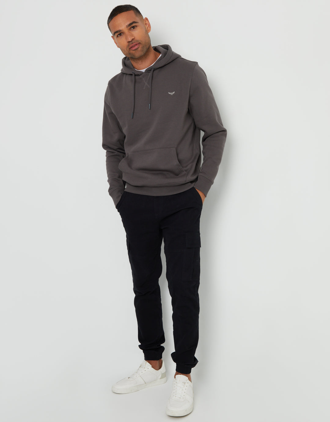 Slate Grey Overhead Hoodie