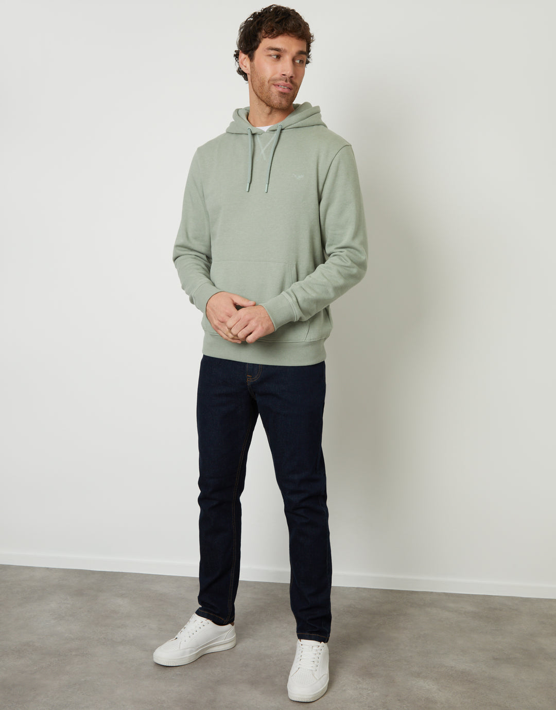 Sage Green Overhead Hoodie