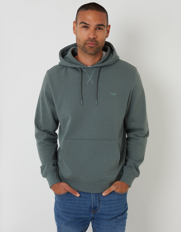 Petrol Blue Overhead Hoodie