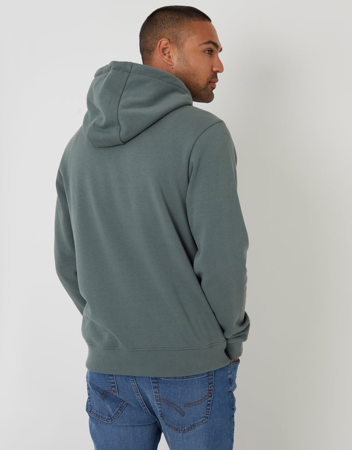 Petrol Blue Overhead Hoodie