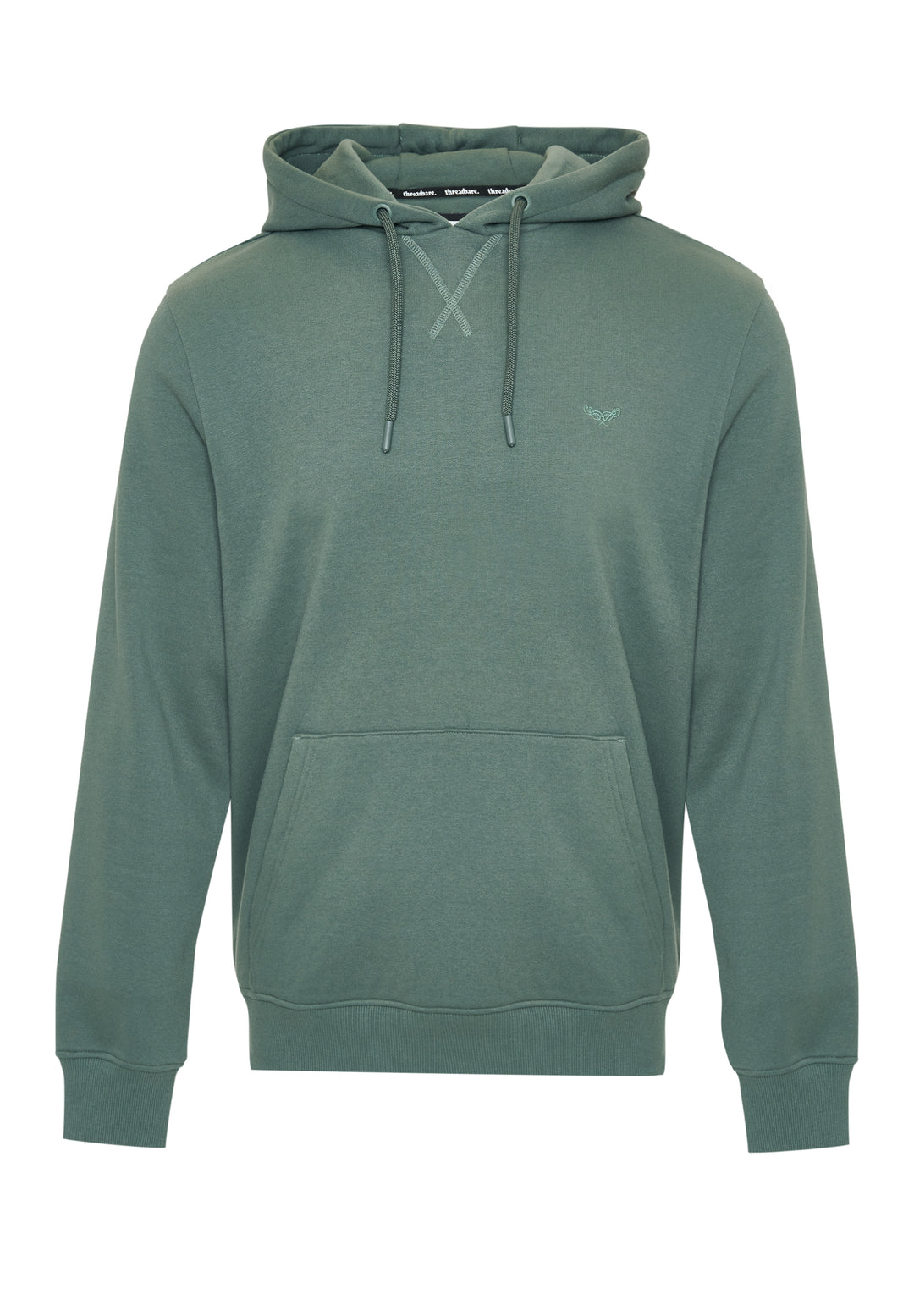 Petrol Blue Overhead Hoodie
