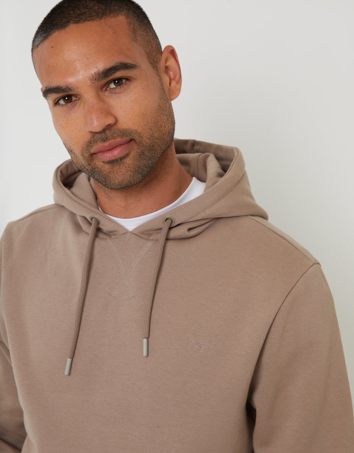 Taupe Overhead Hoodie