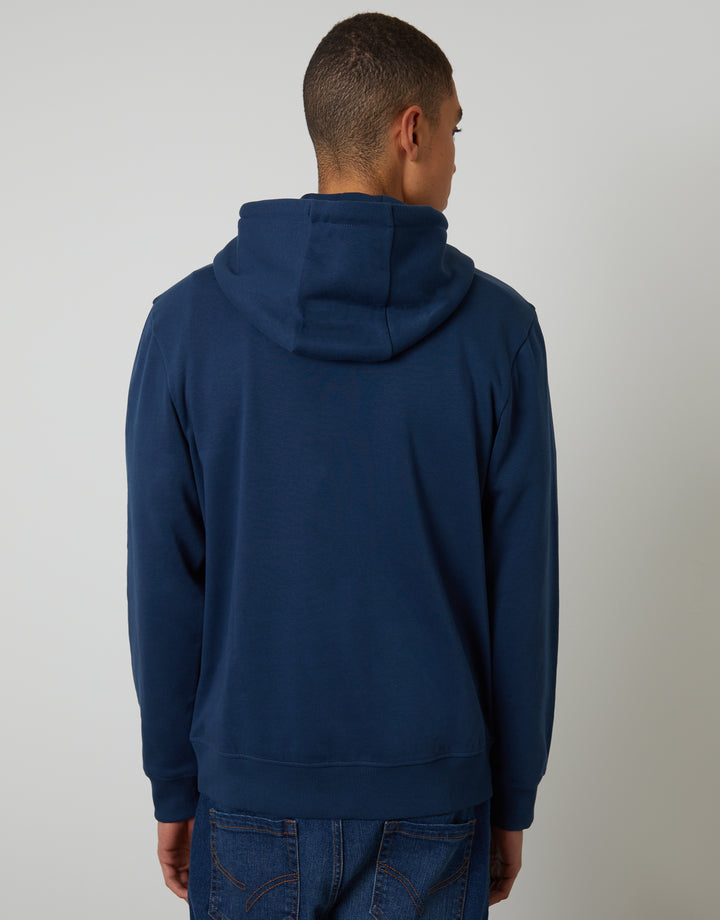 Blue Overhead Hoodie