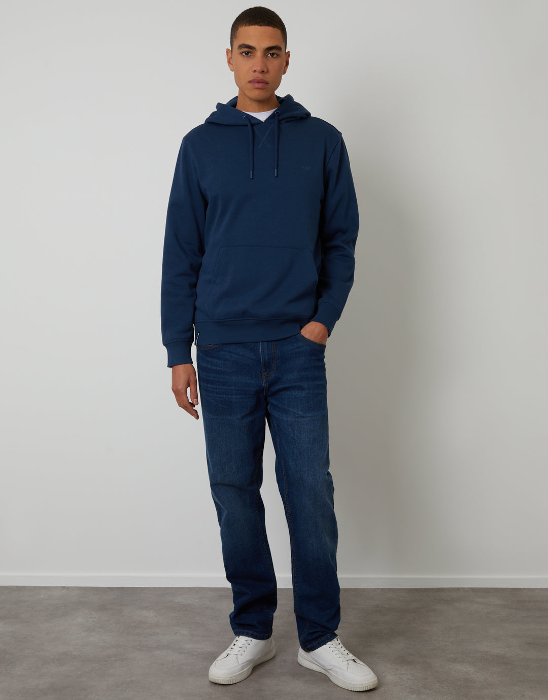 Blue Overhead Hoodie