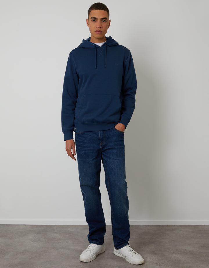 Blue Overhead Hoodie