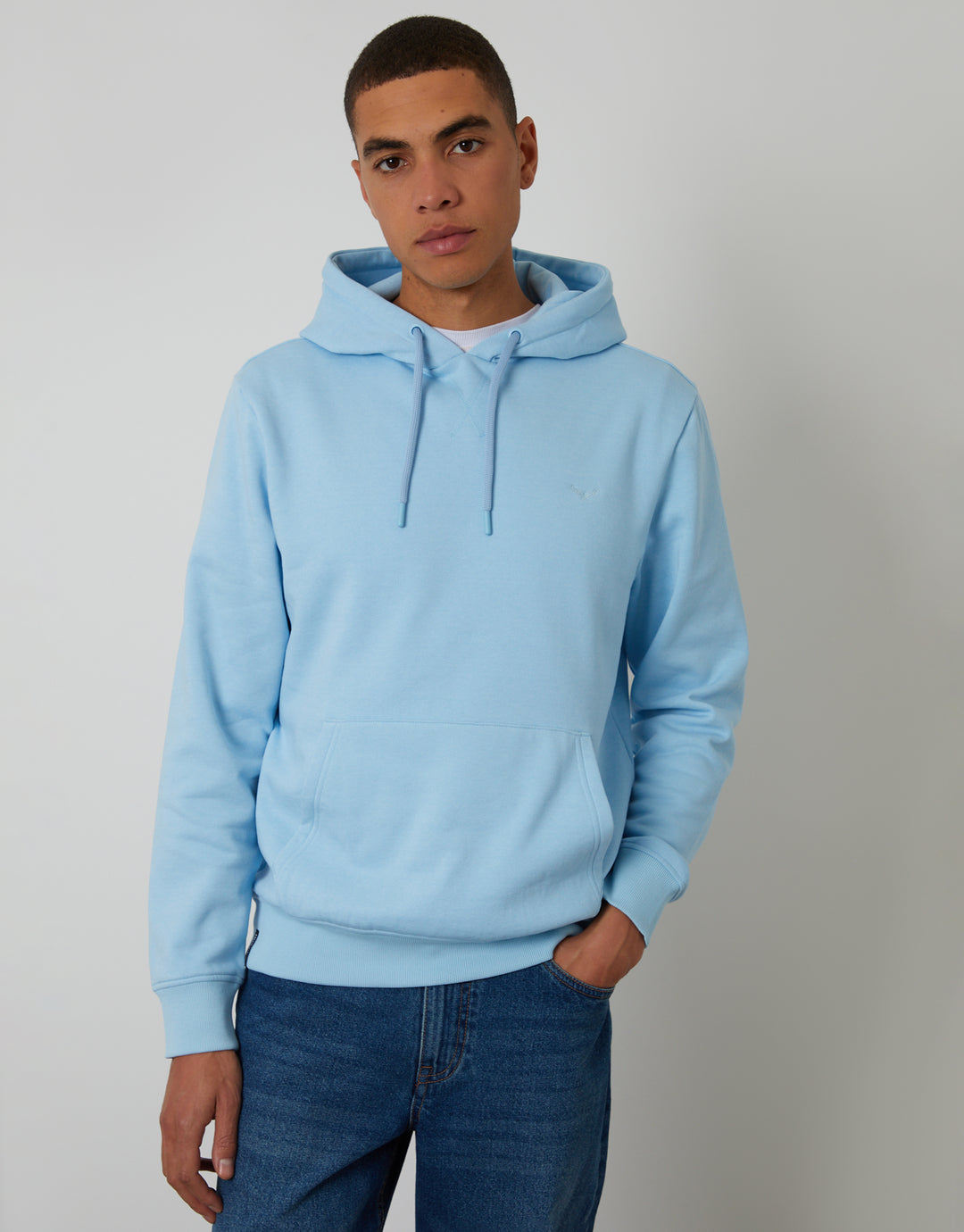Light Blue Overhead Hoodie
