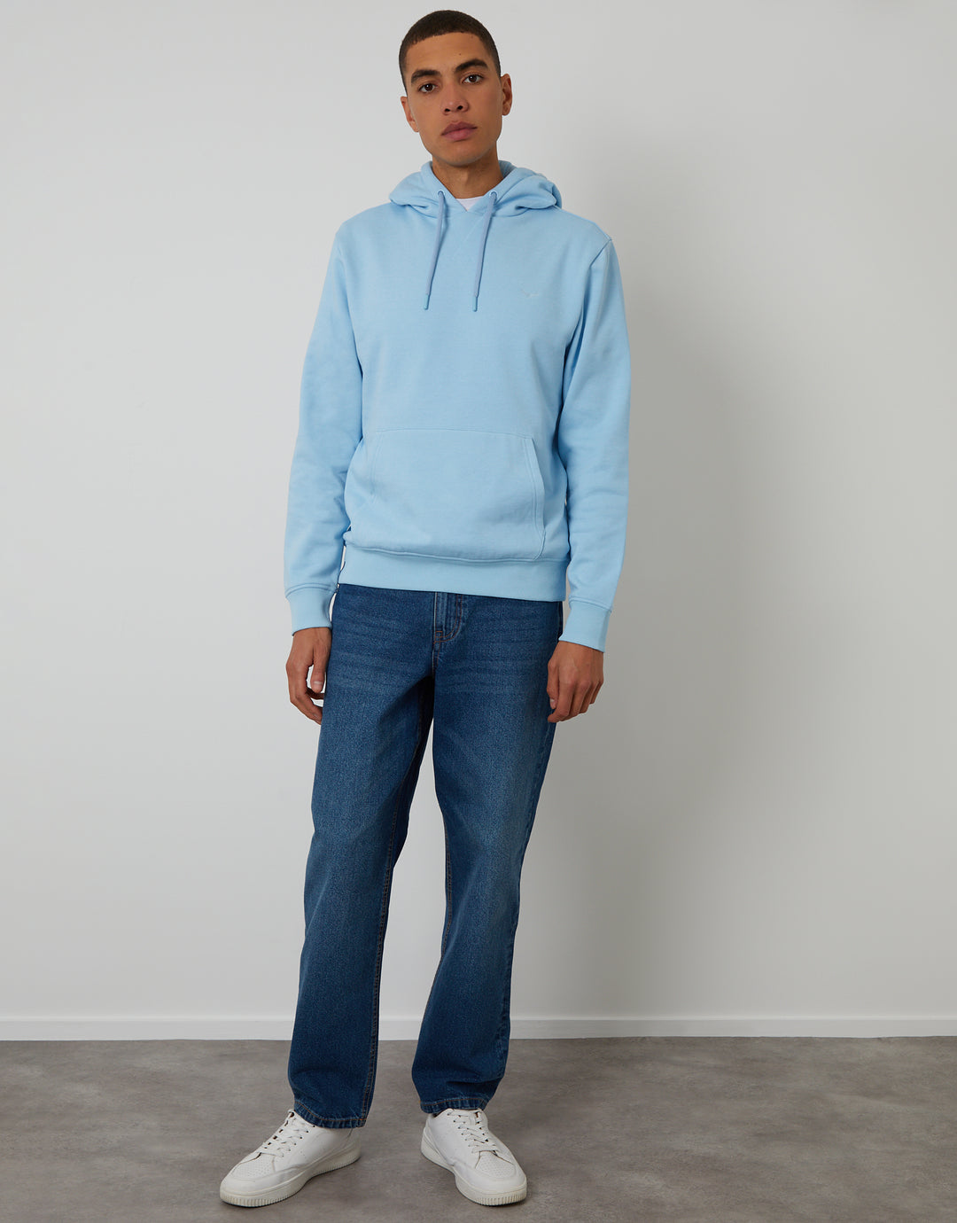 Light Blue Overhead Hoodie