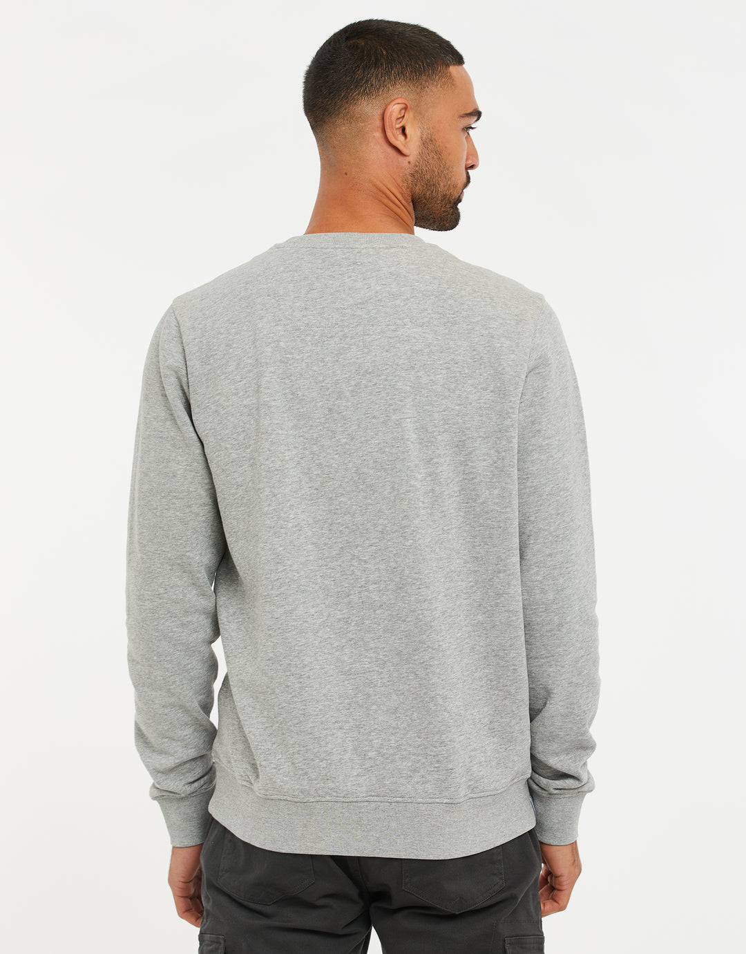 Light Grey Crew Neck Sweatshirt