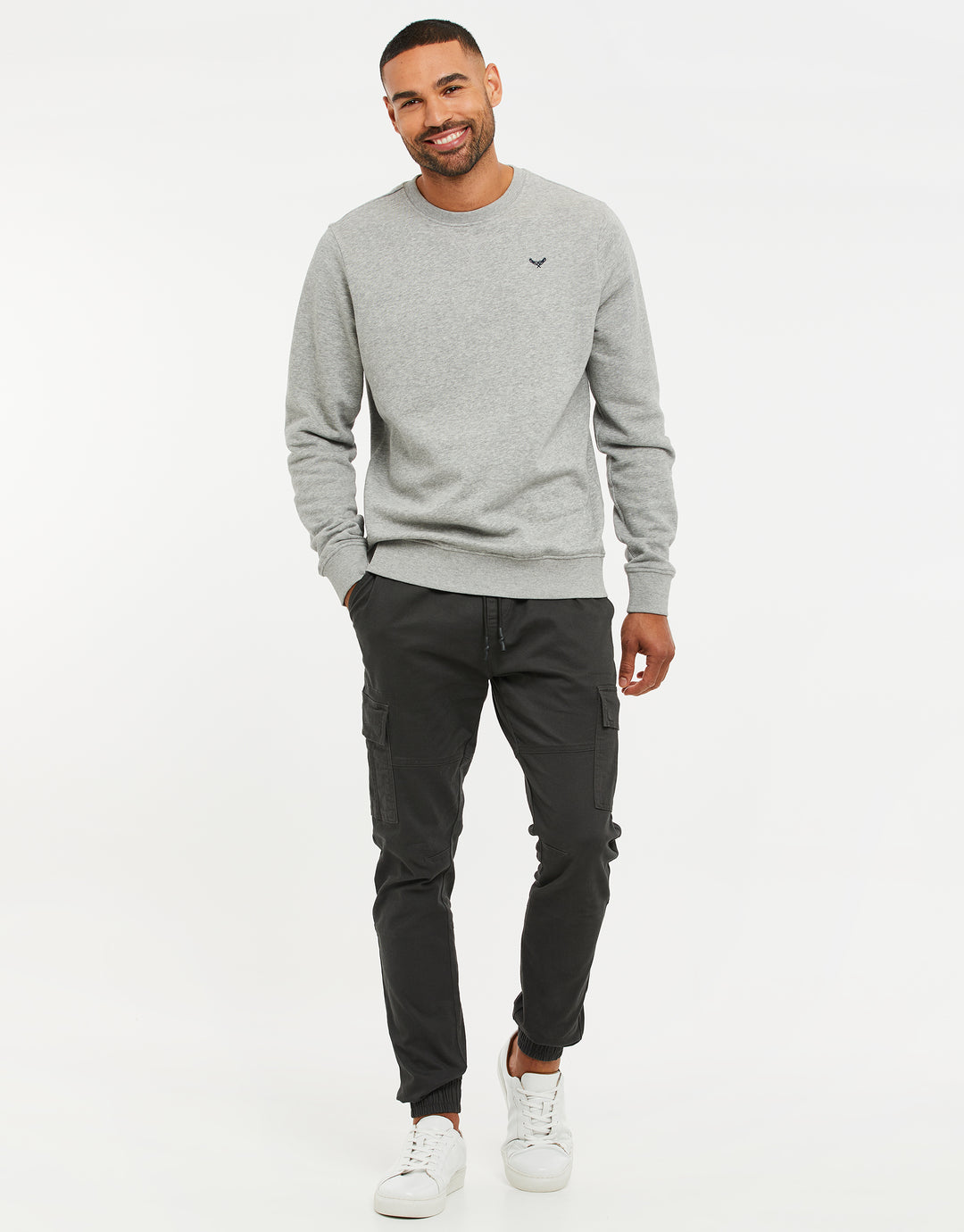 Light Grey Crew Neck Sweatshirt