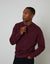 Burgundy Crew Neck Sweatshirt