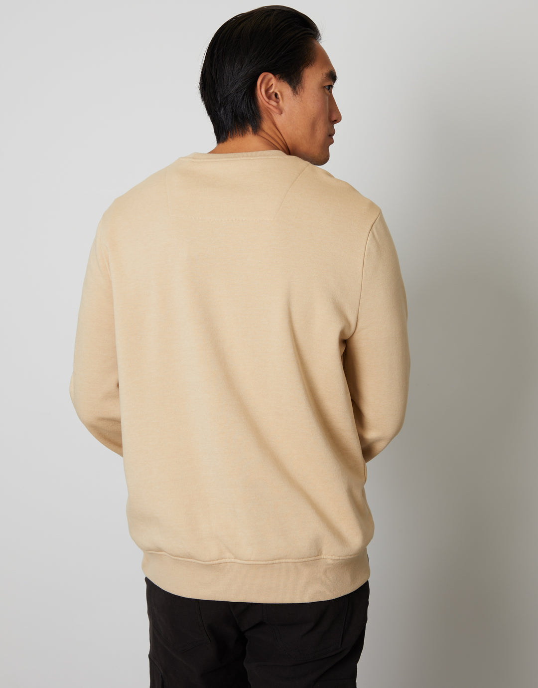 Oatmilk Crew Neck Sweatshirt