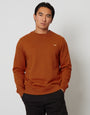 Orange Crew Neck Sweatshirt