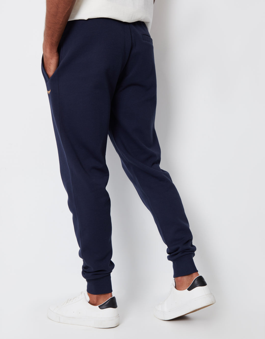 Navy Regular Fit Joggers