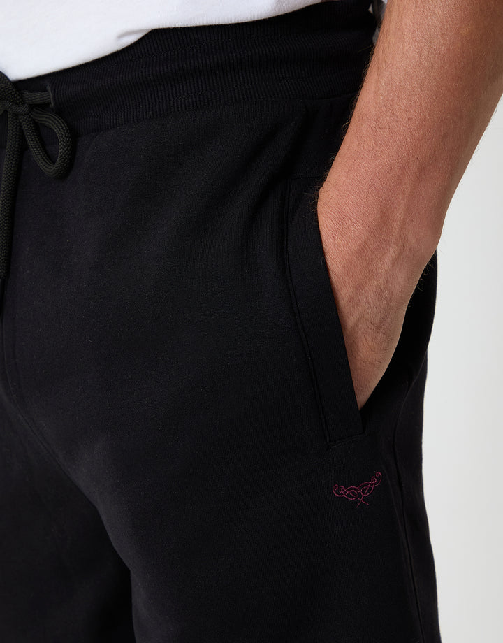 Black Regular Fit Joggers