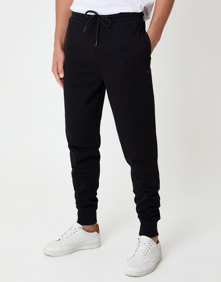 Black Regular Fit Joggers