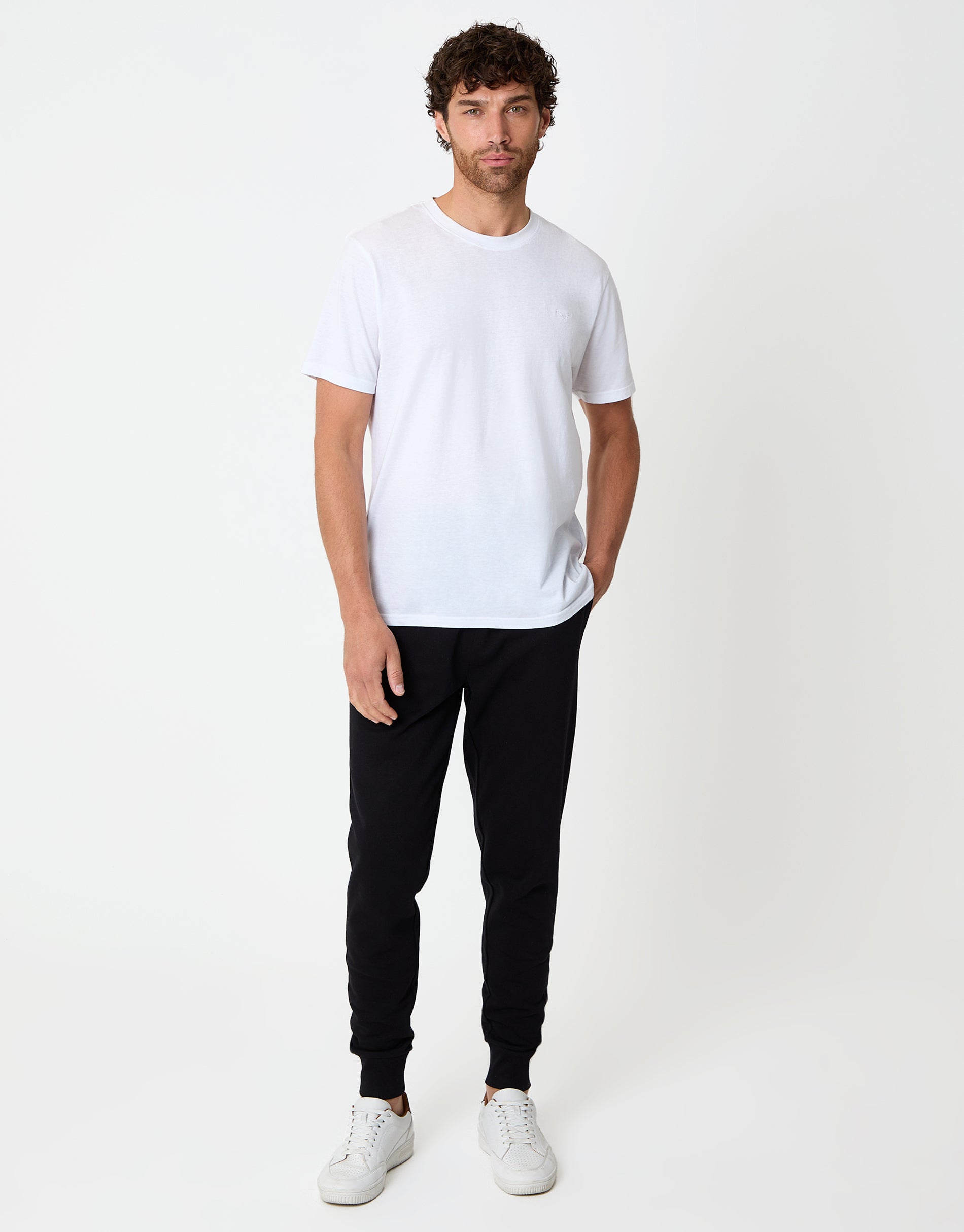 Black Regular Fit Joggers