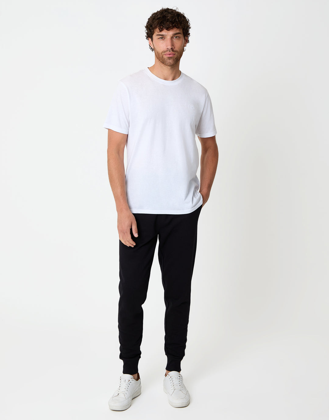 Black Regular Fit Joggers