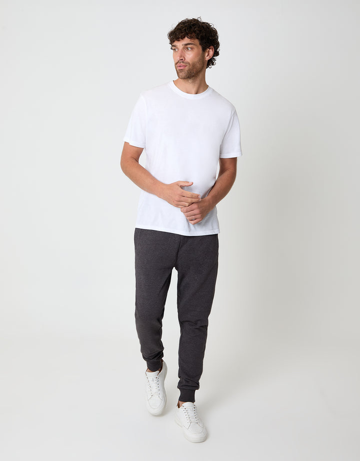 Charcoal Grey Marl Regular Fit Joggers