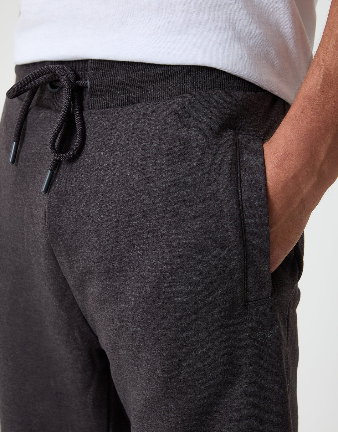 Charcoal Grey Marl Regular Fit Joggers