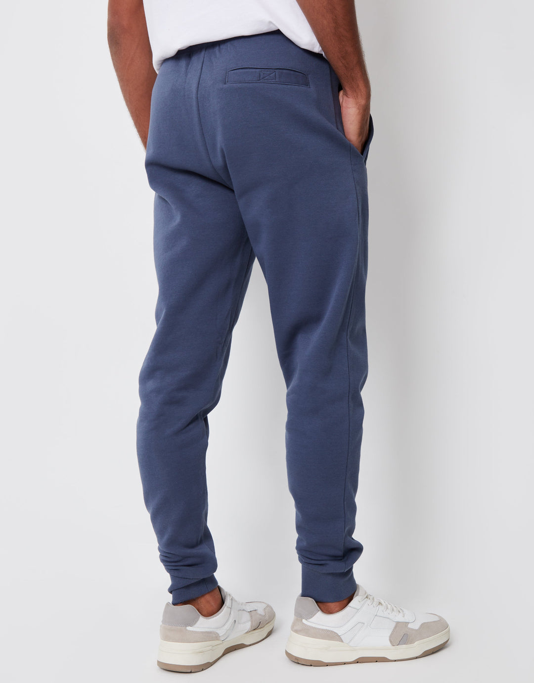 Denim Blue Regular Fit Joggers