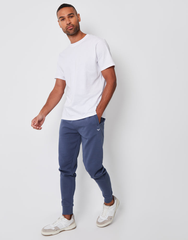 Denim Blue Regular Fit Joggers