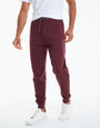 Burgundy Regular Fit Joggers
