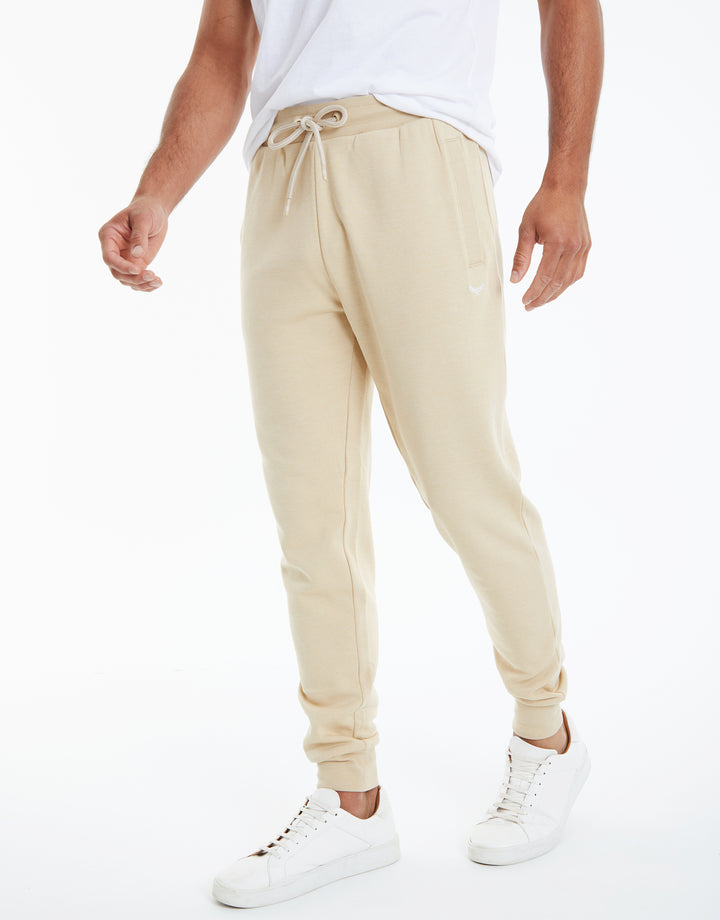 Ecru Regular Fit Joggers