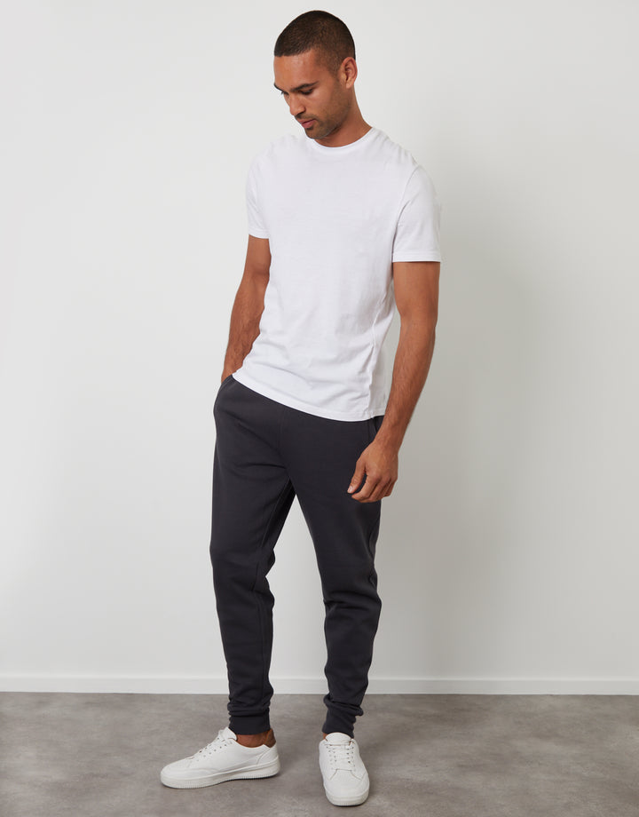 Grey Regular Fit Joggers