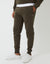 Khaki Green Regular Fit Joggers