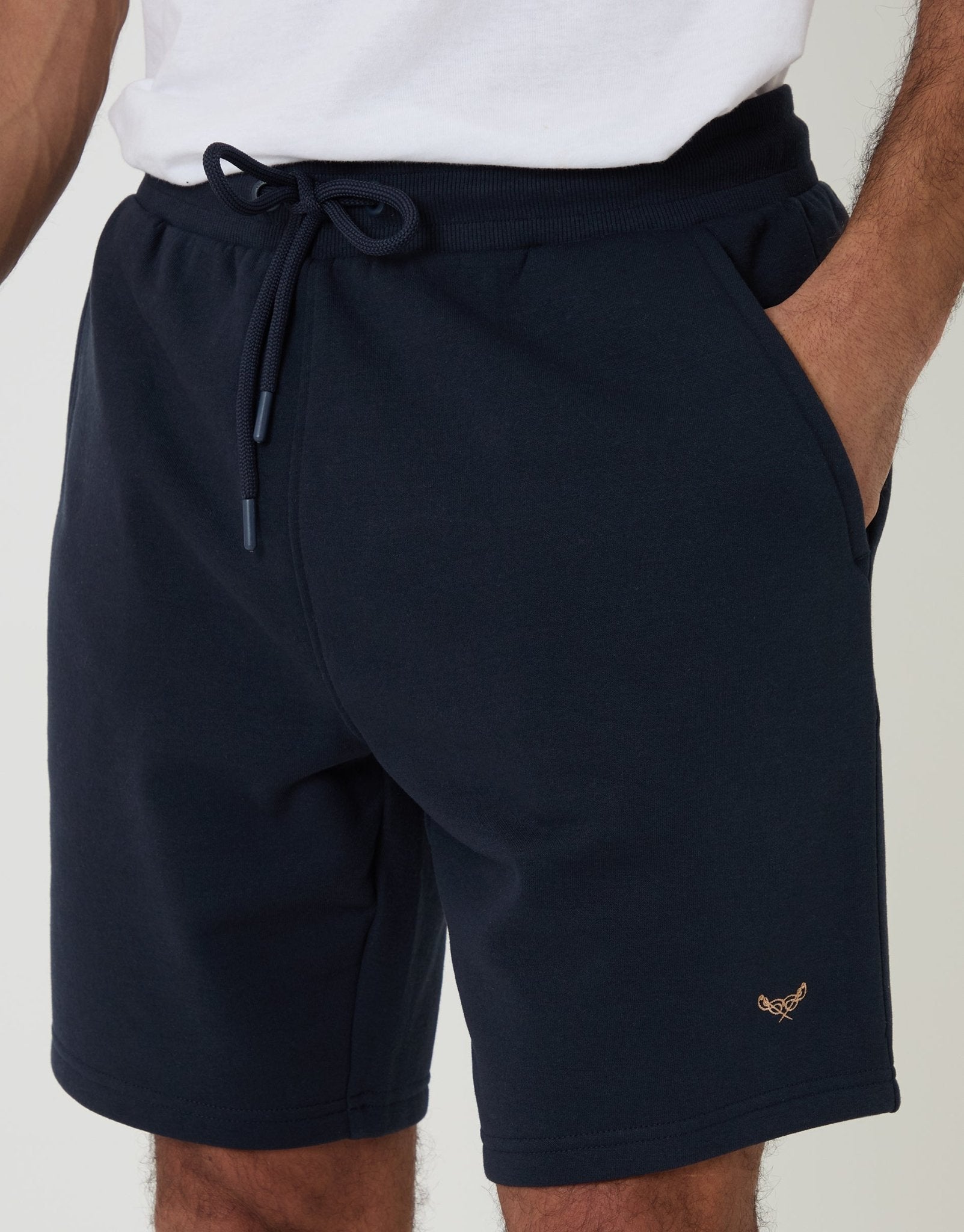 Threadbare Men's Sweat Shorts in Navy
