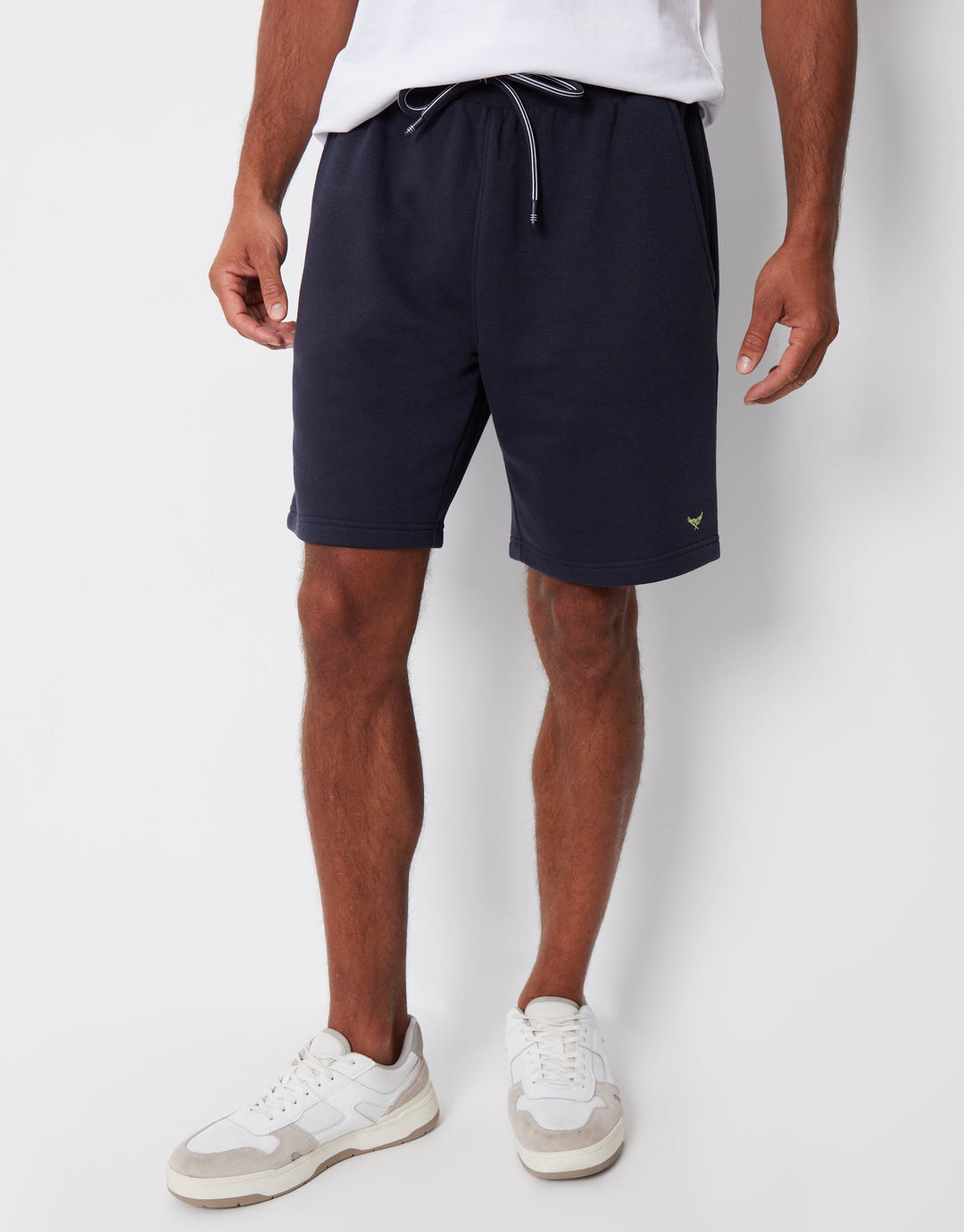 Navy Fleece Shorts
