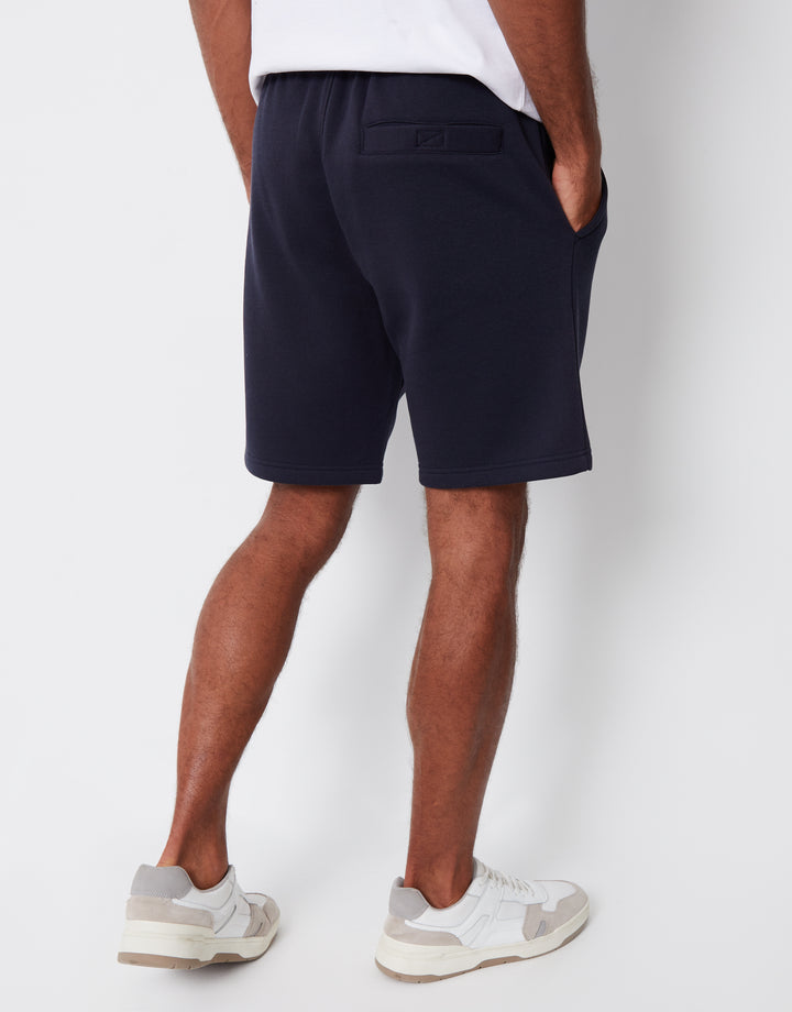 Navy Fleece Shorts