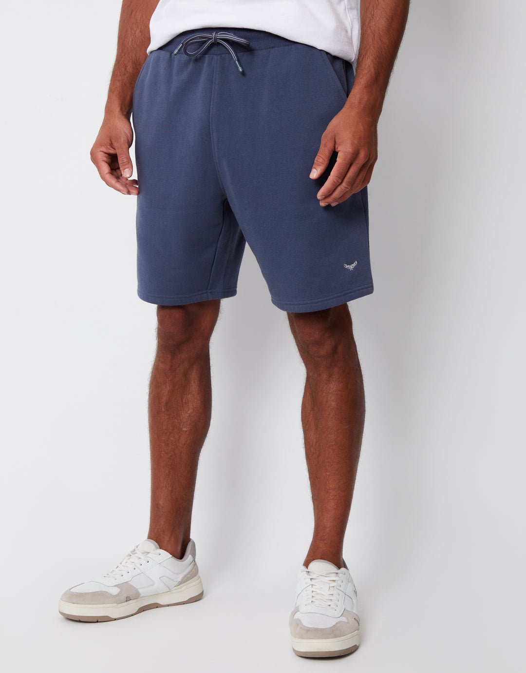 Denim Blue Fleece Shorts