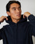 Navy Fitness Fleece Zip-Through Hoodie
