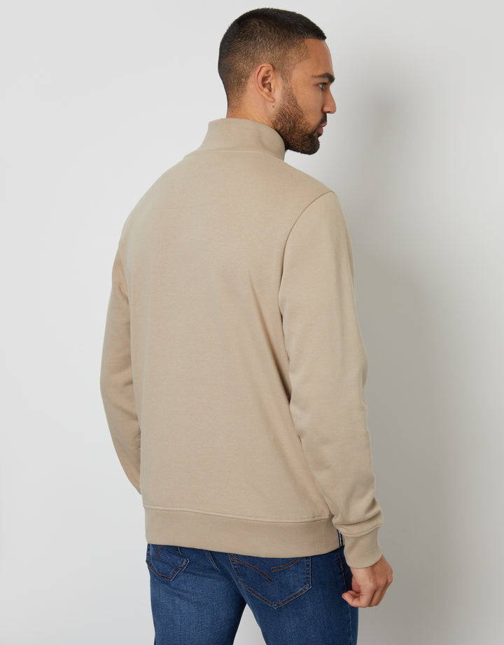 Stone Quarter Zip Sweatshirt