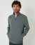 Quarter Zip Sweatshirt in Blue