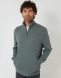 Quarter Zip Sweatshirt in Blue
