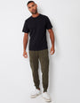 Khaki Green Cargo Style Joggers