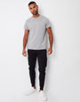 Black Cargo Style Joggers