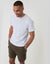 Khaki Green Cargo Fleece Shorts